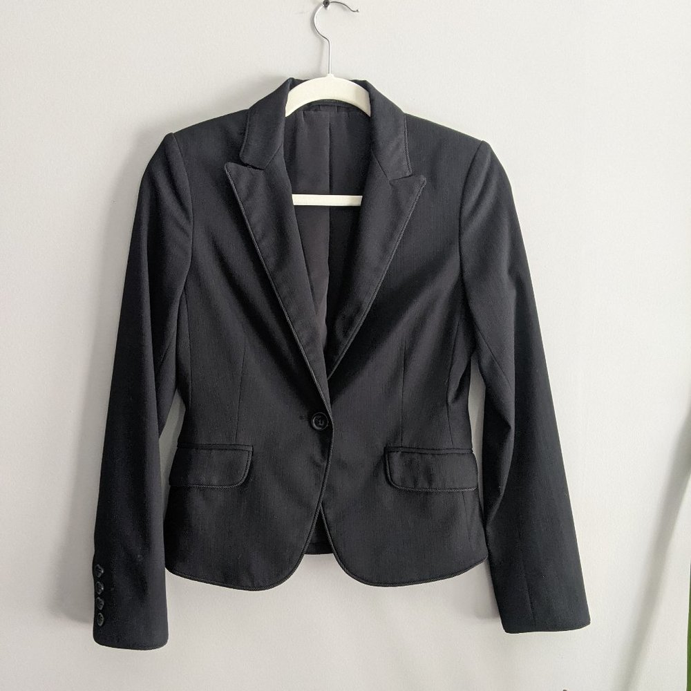 Express Deisgn Studio Black Suit Top S:4